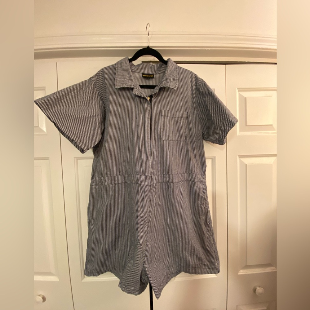 Rare! Nooworks Coveralls - Railroad Stripe